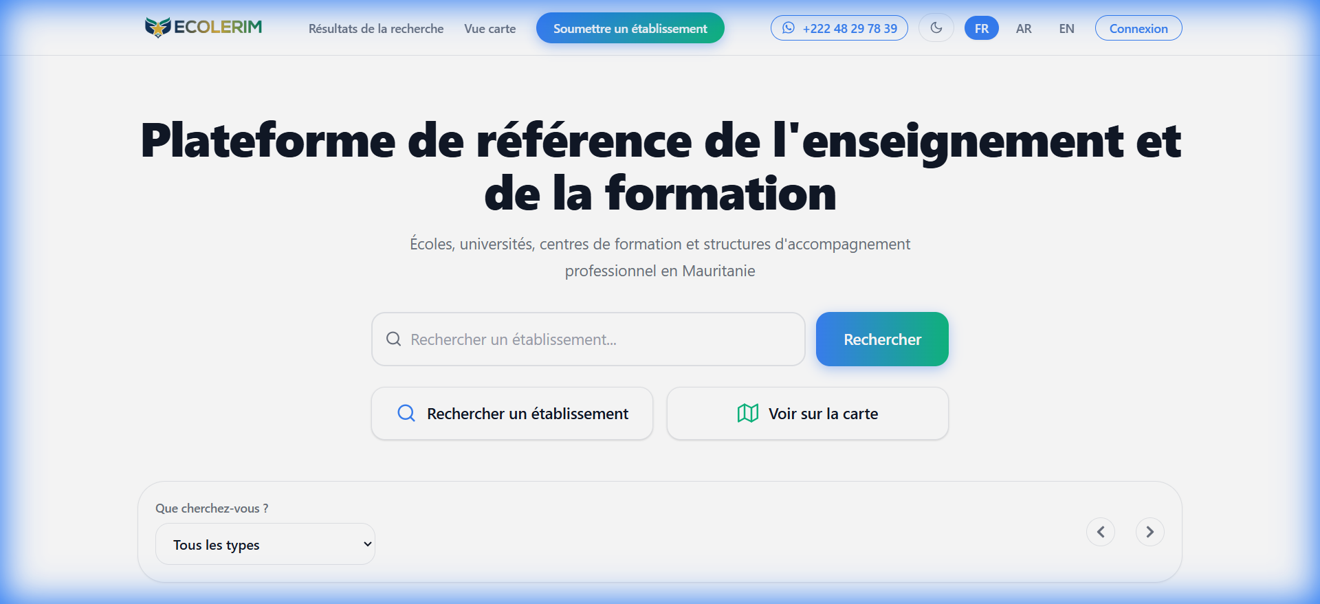 EcoleRim - Plateforme éducative